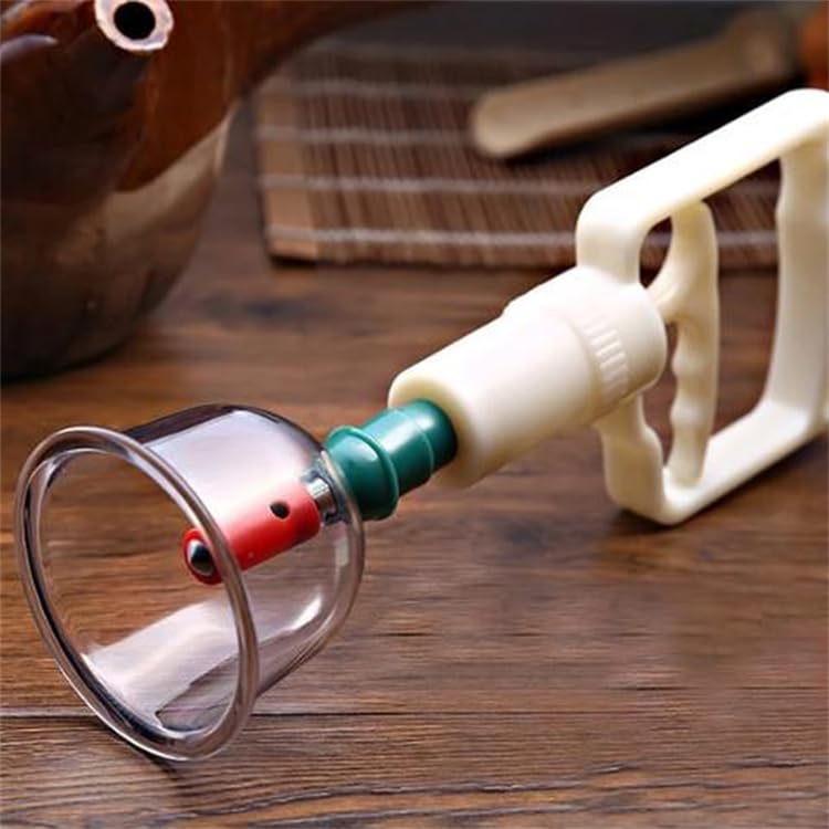 EKIN Vacuum Cupping Apparatus single cupping pump/hijama pump/cupping (Cupping Pump Only)