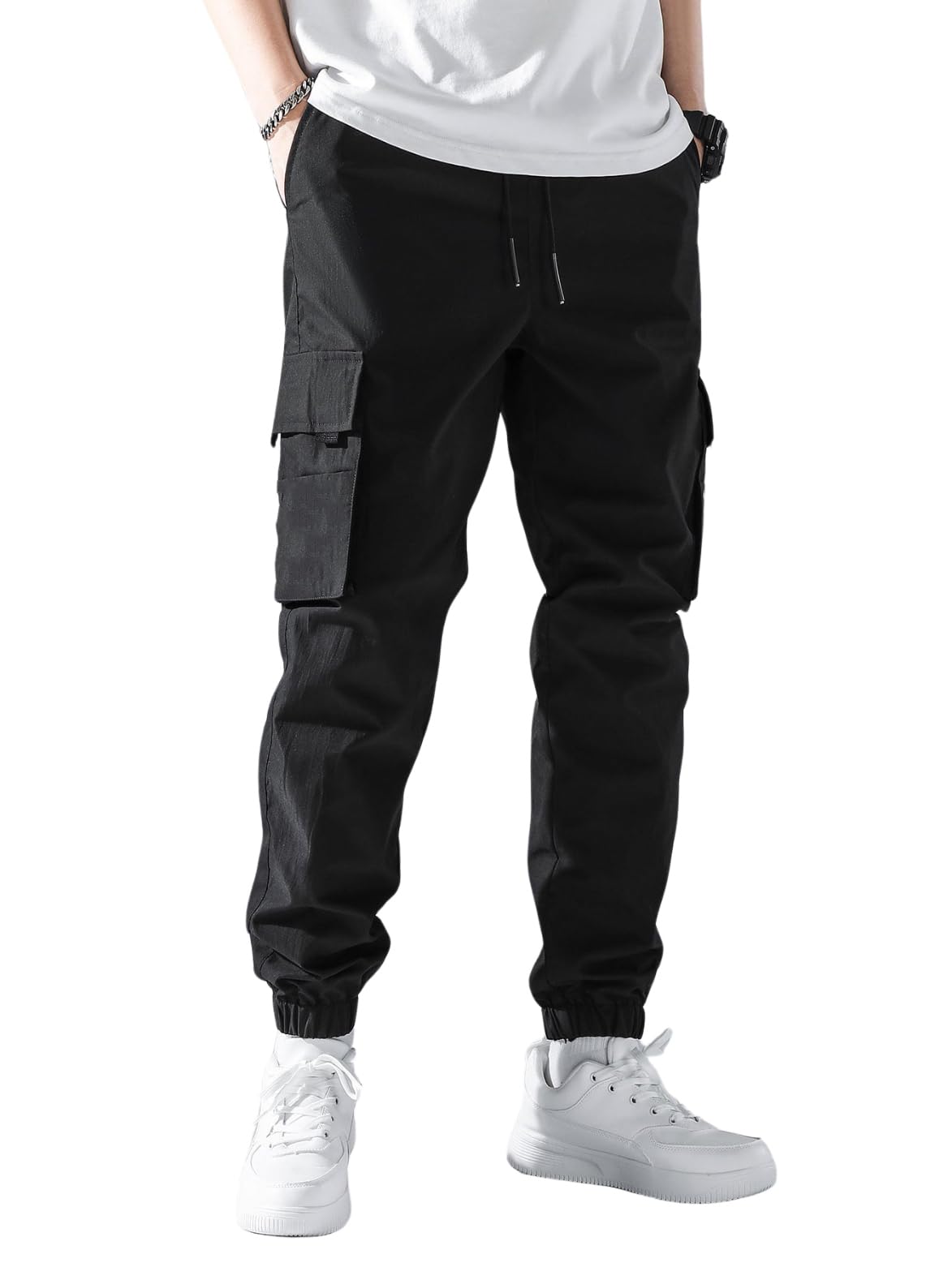 toplot Men's Cotton Cargo Pants || Casual Trouser for Men || Cargo for Men (5228)-picture-42