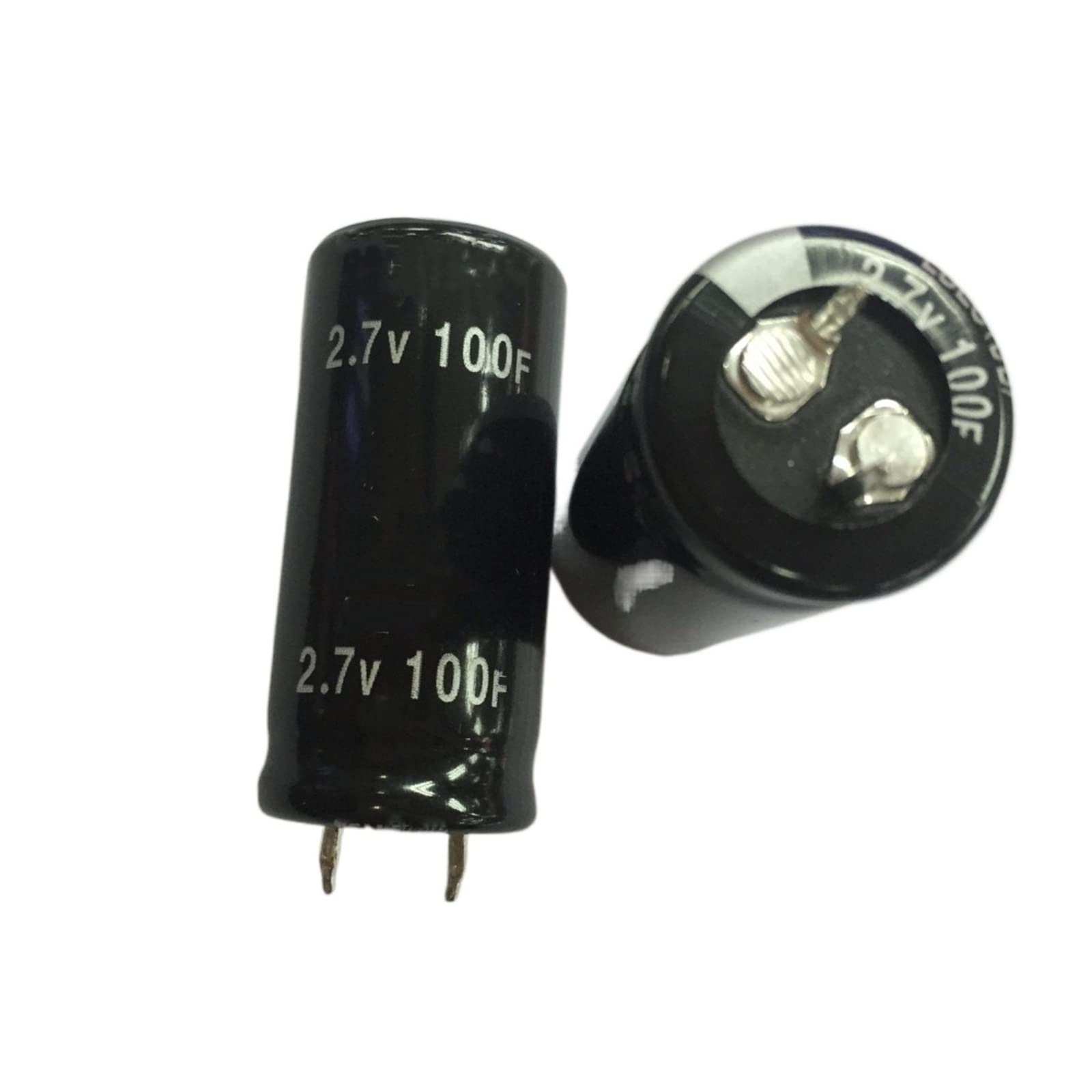 10 sztuk 2,7 V 100F 2,7 V100F 22 x 45 mm super kondensator/kondensator