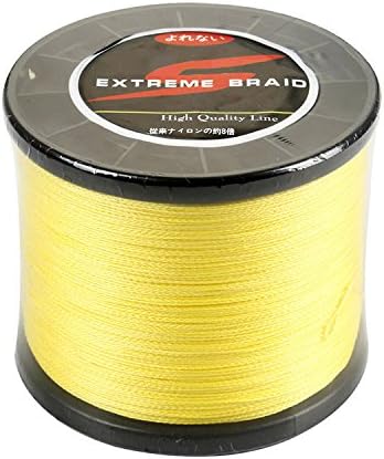 Walk Man Super Strong Fishing Line 1500 Yd 200lb (Yellow)