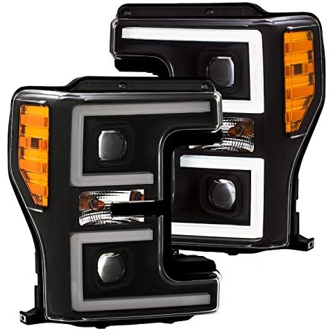 ANZO USA-111388 PRJC HDLTS W/PLNK SWTCHBK BLK/AMBER Cover