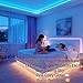 Led Strip Light,3M,9 Colours,RGB,Lumi Light ,TV Lights for 32-60inch TV Backlight,USB Music Sound Sync Lights, Led Strip Behind TV light Lighting with Remote Control & Bluetooth APP for Room Decor