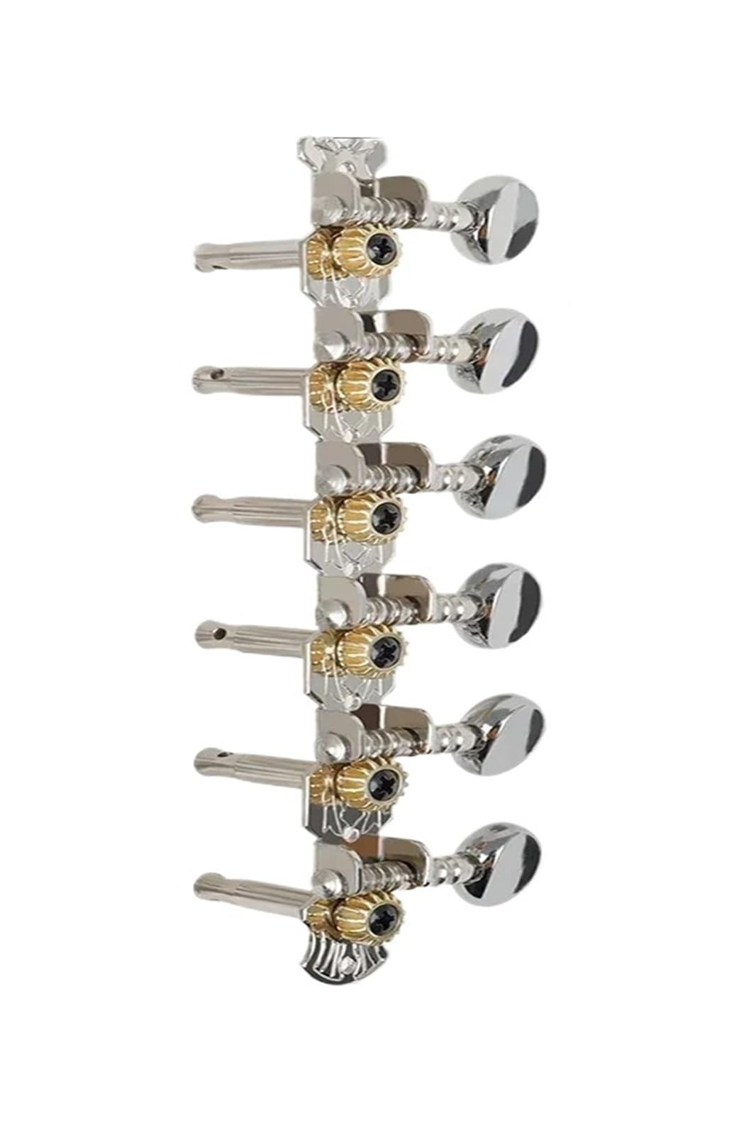 Piroli for chitarra acustica Accordatori Chiave 12 corde Testa della macchina Pulsante sintonizzatore corde in metallo