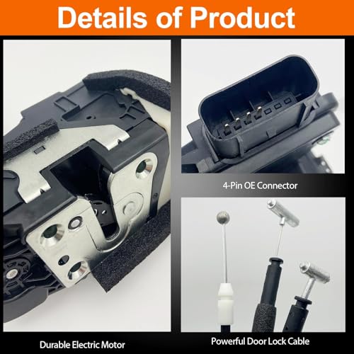 Image of Door Lock Latch Actuator Compatible with 2011-2015 Sorento Passenger Side Front Right