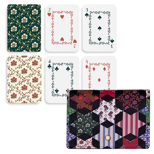 Set de 2 barajas de cartas de viaje Vera Bradley