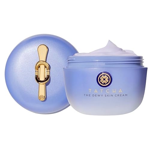 TATCHA The Dewy Skin Cream, Jumbo | Rich Line-Plumping Moisturizer - Hydrate, Plump, and Protect Dry Skin | 75 ml / 2.54 fl. oz.