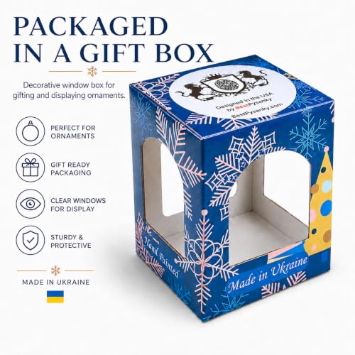 Quiropráctico adorno navideño de vidrio soplado, esfera artesanal de 3.25 pulgadas coleccionable 5