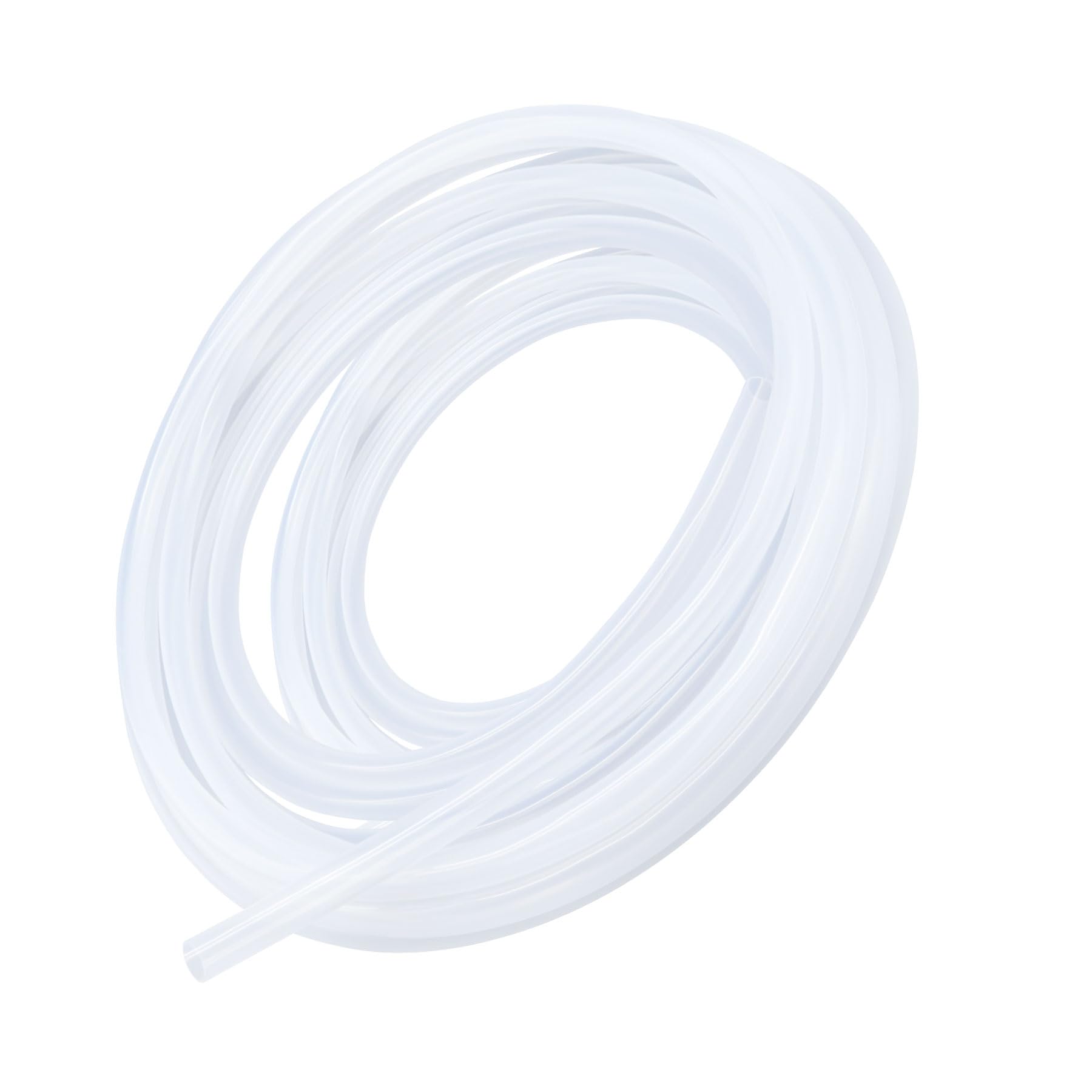 iMeistek Silicone Tubes 14mm ID x 18mm OD (7 Metres),Flexible Clear Food Grade Silicone Tube Hose for Air/Water Pump Transfer,Homebrew,Aquarium