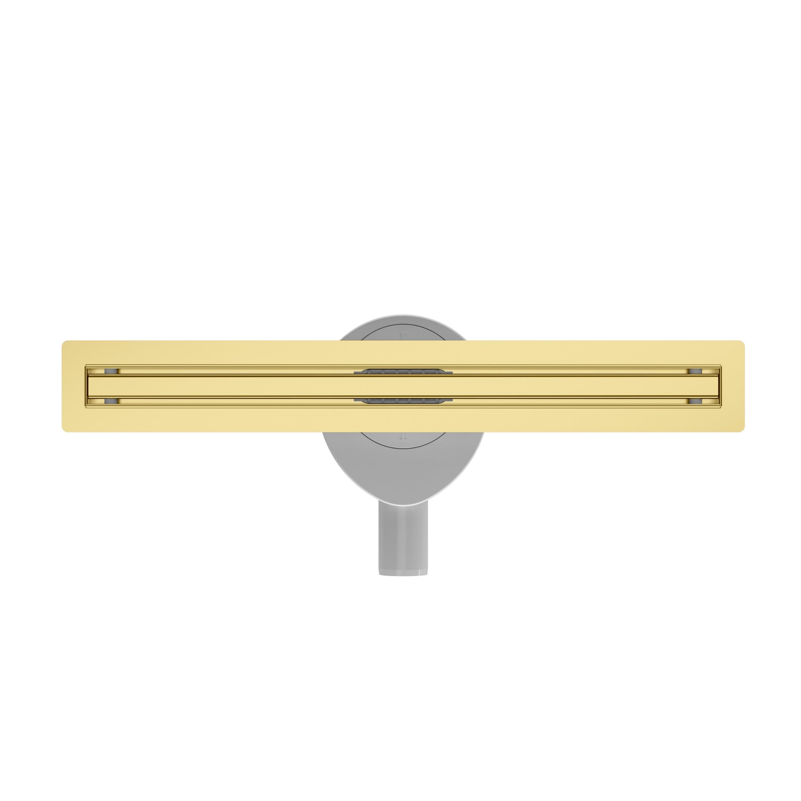 AQUAUNO - Canaleta de ducha de acero inoxidable (60 cm, extra estrecha, alta capacidad de drenaje (49 l/min), con sifón giratorio de 360°, superplano (57 mm), juego completo para duchas en el baño