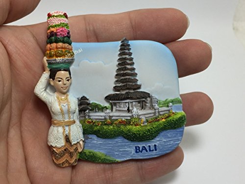 Imán Decorativo Miniatura Pura Ulun Danu Bratan Bali miniatura 4