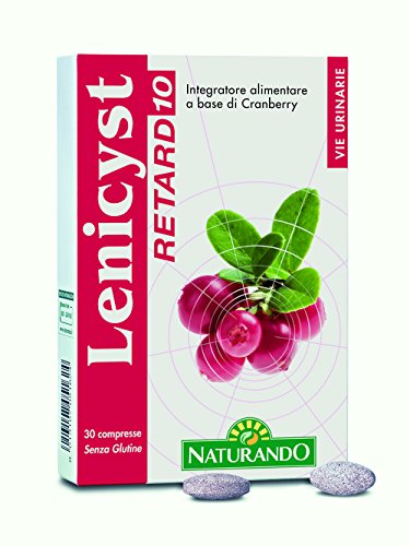 Naturando - Lenicyst Retard 10 - Complemento Alimenticio Para El Tracto Urinario. 30 Comprimidos