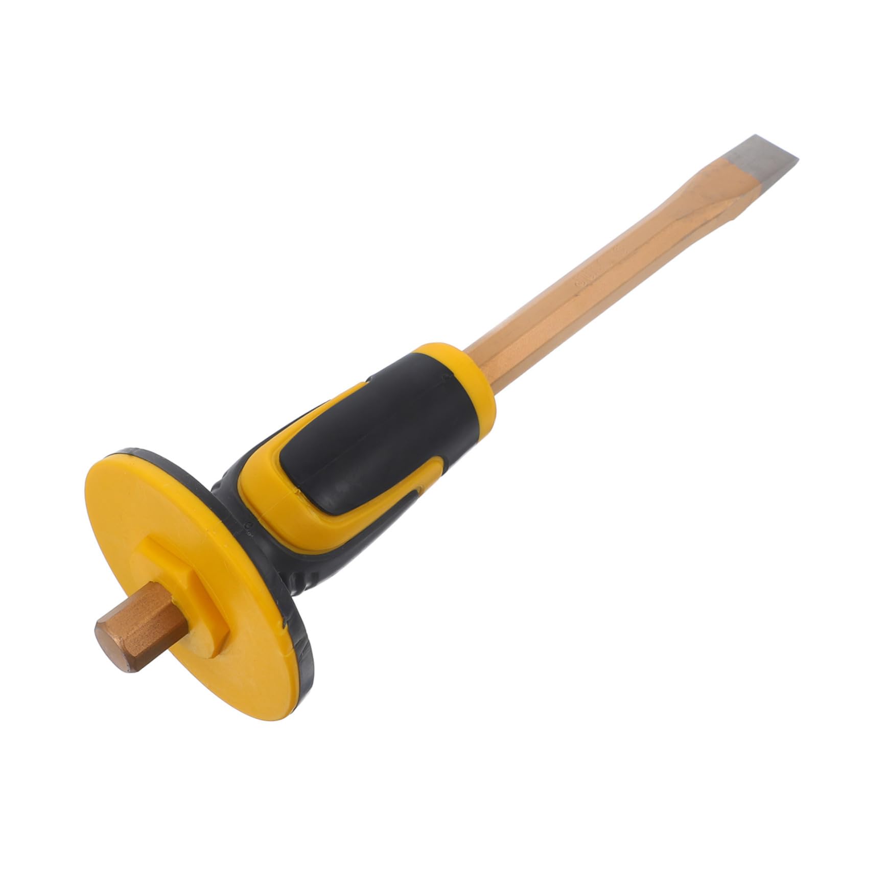 Amosfun 2 Pezzi scalpello da muratura martello da roccia Piatto opere murarie calcolo scheggiatura chiesl in muratura Strumenti per muratori strumento per la lavorazione del legno plastica