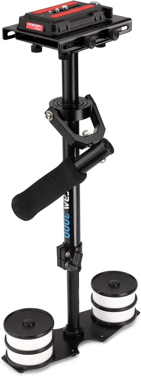 3000 Handheld DSLR Video Camera Stabilizer Steadycam Free Unico Quick Release for Payload 3.5 kg Video DSLR Camera (FLCM-3000-Q)