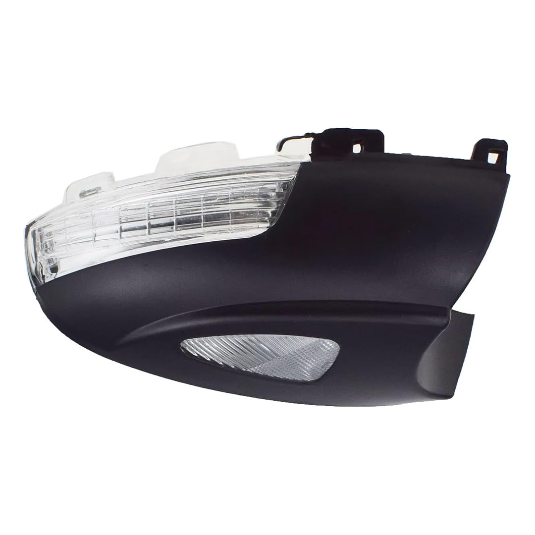 Rufutle Side Marker Lights for VW Tiguan 5N Sharan, for Seat Alhambra, for Skoda Yeti, Left/Right Mirror Turn Signal Light with Puddle Light 5N0949101C/5N0949102C
