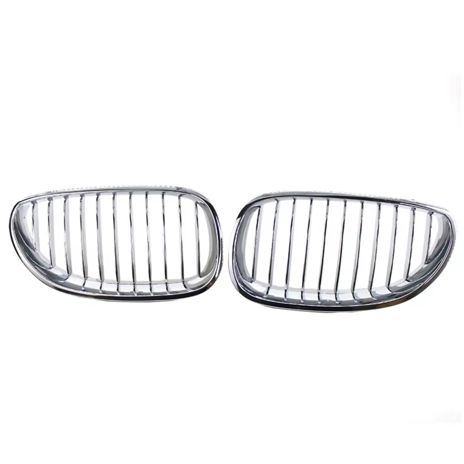 Parrilla delantera cromada para BMW E60 E61 Serie 5 (2003-2009) tipo riñón 7