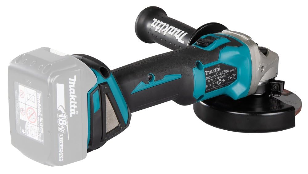 Makita DGA504Z Smerigliatrice Angolare Batteria LXT 18V 125 mm 8 500 min⁻¹ Makpac