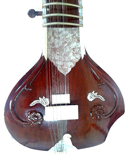 facile à tenir, en coupe Sitar indien acoustique-électrique en bois de rose + tous les accessoires,garantie française - Les Beatles, Paul McCartney, John Lennon, RIngo Starr, George Harrison facile à tenir, en coupe Sitar indien acoustique-électrique en bois de rose + tous les accessoires,garantie française
