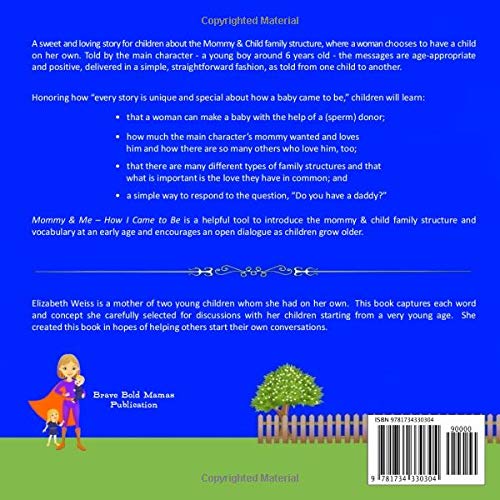 Mommy and Me - How I Came to Be: A Mommy & Child Family Story