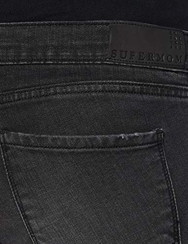 SUPERMOM Jeans OTB Skinny Black, Washed