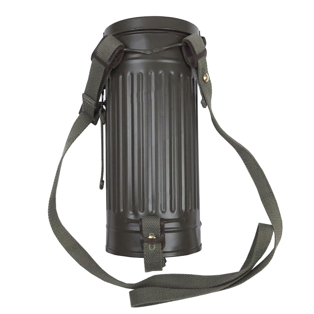 Deutsch M38 Gasmaske Kanister Set WW2 Senf Gas Tasche Long Tube Aufbewahrungsbox Replik