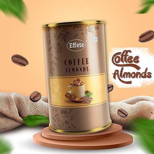 Image of Effete Coffee Almond - Chocolate Coated Coffee Almonds (96 g) - Crunchy Nuts Drenched in Smooth Milk Chocolate - Sweet Snack & Best Choice for Gifting an Occasions - Healthy Treat for All Ages