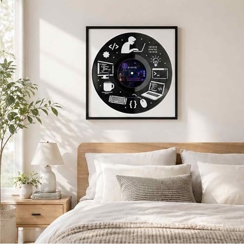 Décoration murale en vinyle pour personnaliser votre bureau d'informaticien - 5