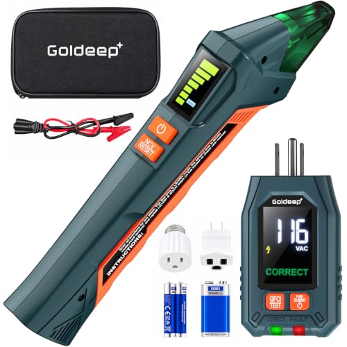 Image of Goldeep CBF05 Circuit Breaker Finder with GFCI Tester-Vitality Orange