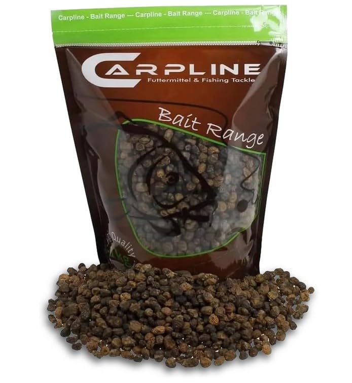 Black Tigers Tigernüsse Mix - 10 Kg - 8 bis 22 mm, Tigernuss Angelköder für Karpfen, zum Anfüttern & Angeln, Grundfutter, Carp Baits, Fischfutter & Karpfenköder, geringer Beifang