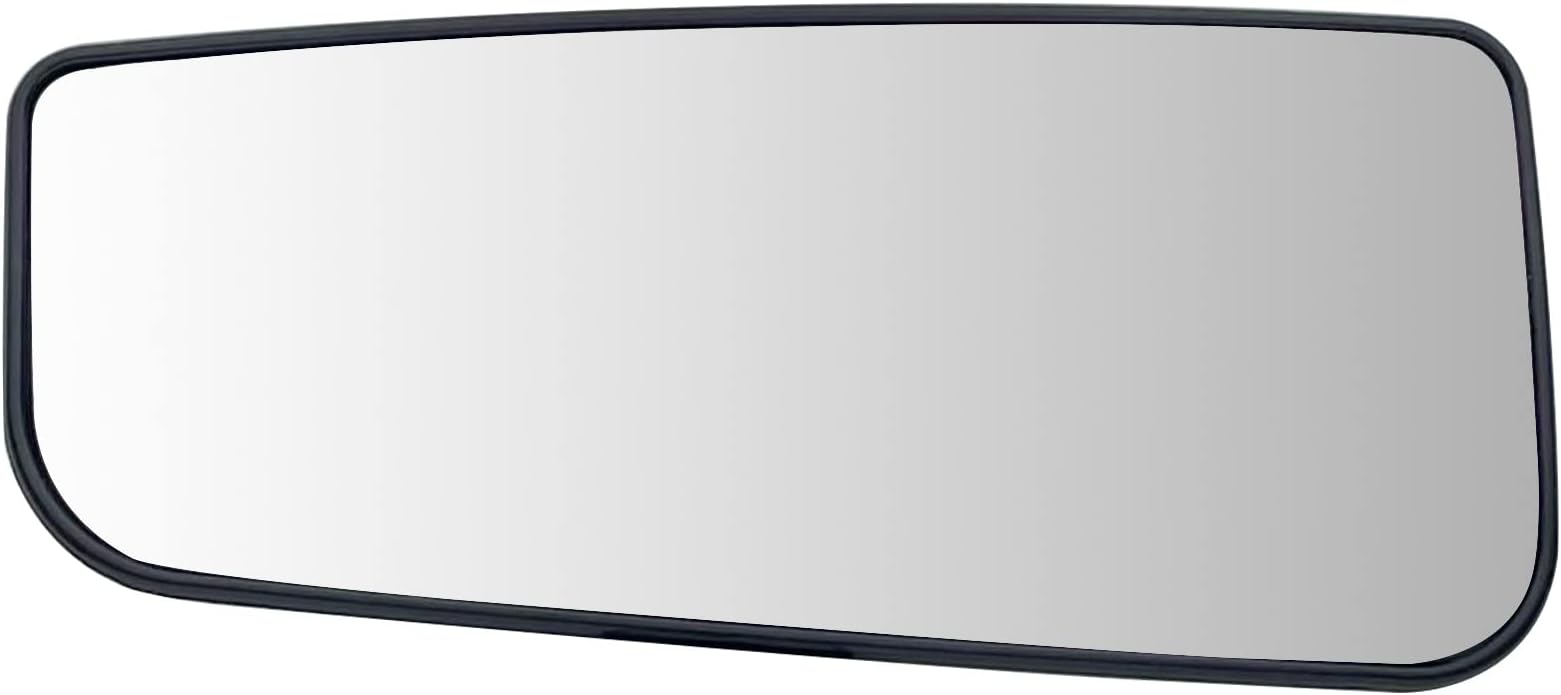 Left Driver Side Heated Lower Mirror Glass Replacement For 2015-2020 Ford F150 2017-2020 Ford F250 F350 - Towing Mirror Convex Side Mirror Glass With Rear Holder