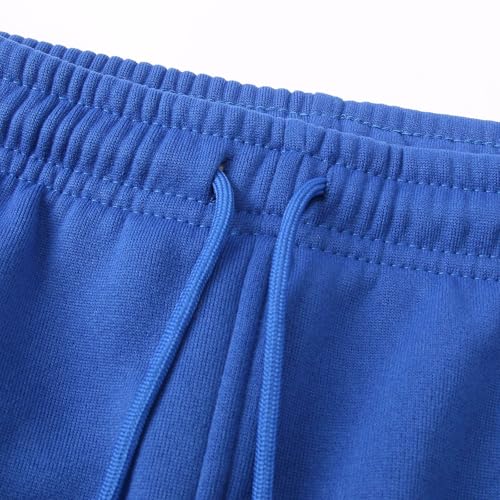 Sweat Pants for Mens, Plus Size Drawstring Elastic Waist Joggers with Pockets, Open Bottom Athletic Cargo Sweatpants 6