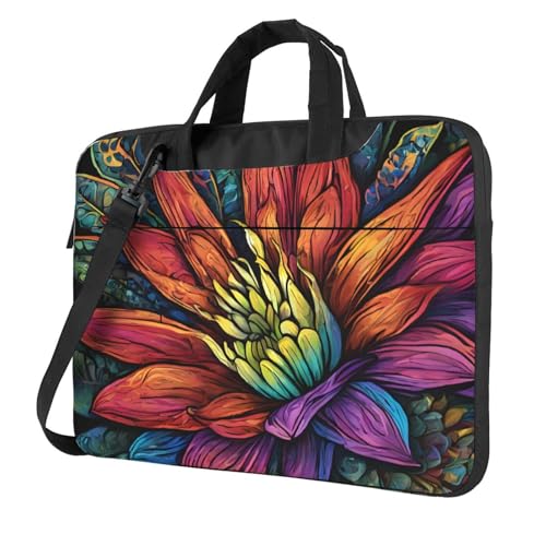 Sac à bandoulière ordinateur antichoc et fin à motif
