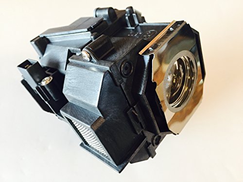 Projector Lamp Replacement for Powerlite Home Cinema 8350 Epson. Projector Lamp Assembly with 200 Watt UHE Osram Projector Bulb Inside