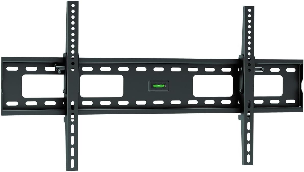 Ultra Slim Tilt TV Wall Mount Bracket for LG Electronics OLED55C8PUA 55-Inch 4K Ultra HD Smart OLED TV (2018 Model) - Low Profile 1.7" fom Wall, 12° Tilt Angle, Easy Install for Reduced Glare!
