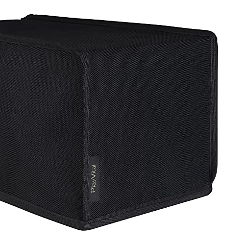 PlayVital Funda Horizontal Antipolvo para Xbox Series X - Cubierta Protectora Resistente al Agua con Forro Suave y Acceso Fácil a Puertos, Accesorio Compatible con Xbox Series X Consola (Negro) - imagen 7