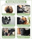 Maulkorb für Hunde, weicher Netzmaulkorb für kleine, mittelgroße und große Hunde, verstellbare Welpenmaulkörbe zum Auffangen von Beißen, Lecken und Kauen, ermöglicht Hecheln und Trinken