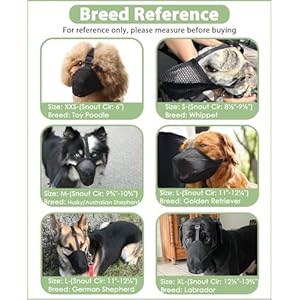 Mayerzon-Dog-Muzzle-Soft-Mesh-Muzzle-for-Small-Medium-Large-Dogs-Adjustable-Puppy-Muzzles-for-Scavenging-Biting-Licking-and-Chewing-Allows-Panting-and-Drinking - Cucciolini Doodles   Mayerzon-Dog-Muzzle-Soft-Mesh-Muzzle-for-Small-Medium-Large-Dogs-Adjustable-Puppy-Muzzles-for-Scavenging-Biting-Licking-and-Chewing-Allows-Panting-and-Drinking