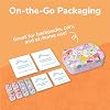 Smart Care Squishmallow First Aid Kit Travel Essentials with Antiseptic Wipes, Cute Bandage Variety Pack for Kids, Latex-Free Gauze Pads and Bandages in Tin Case, 33PC
