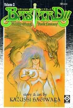 BASTARD!!ノベル&ポストカード萩原一至 KAZUSHI HAGIWARA BASTARD POSTCARD EX KAZUSHI HAGIWARA Art Works Fan Book