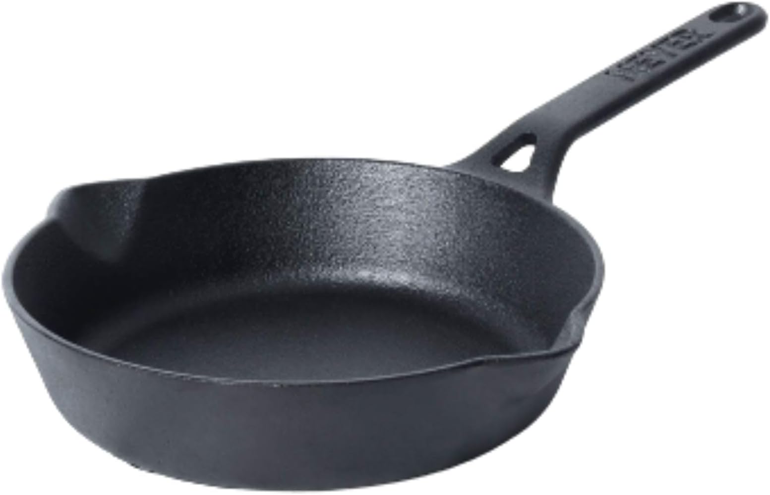 Meyer Pre-Seasoned Cast Iron Frypan | Cast Iron Skillet | Iron Pan | Frying Pan | Iron Fry Pan | Omlette Pan | Gas and Induction Compatible, 22cm, Black