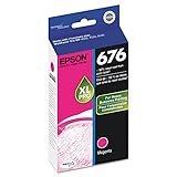 Epson T676XL320 T676XL320 (676) DURABrite Ultra High-Yield Ink, Magenta