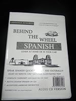 Behind the Wheel Spanish/Complete Illustrated Text/Answer Keys/8 One Hour 1893564428 Book Cover