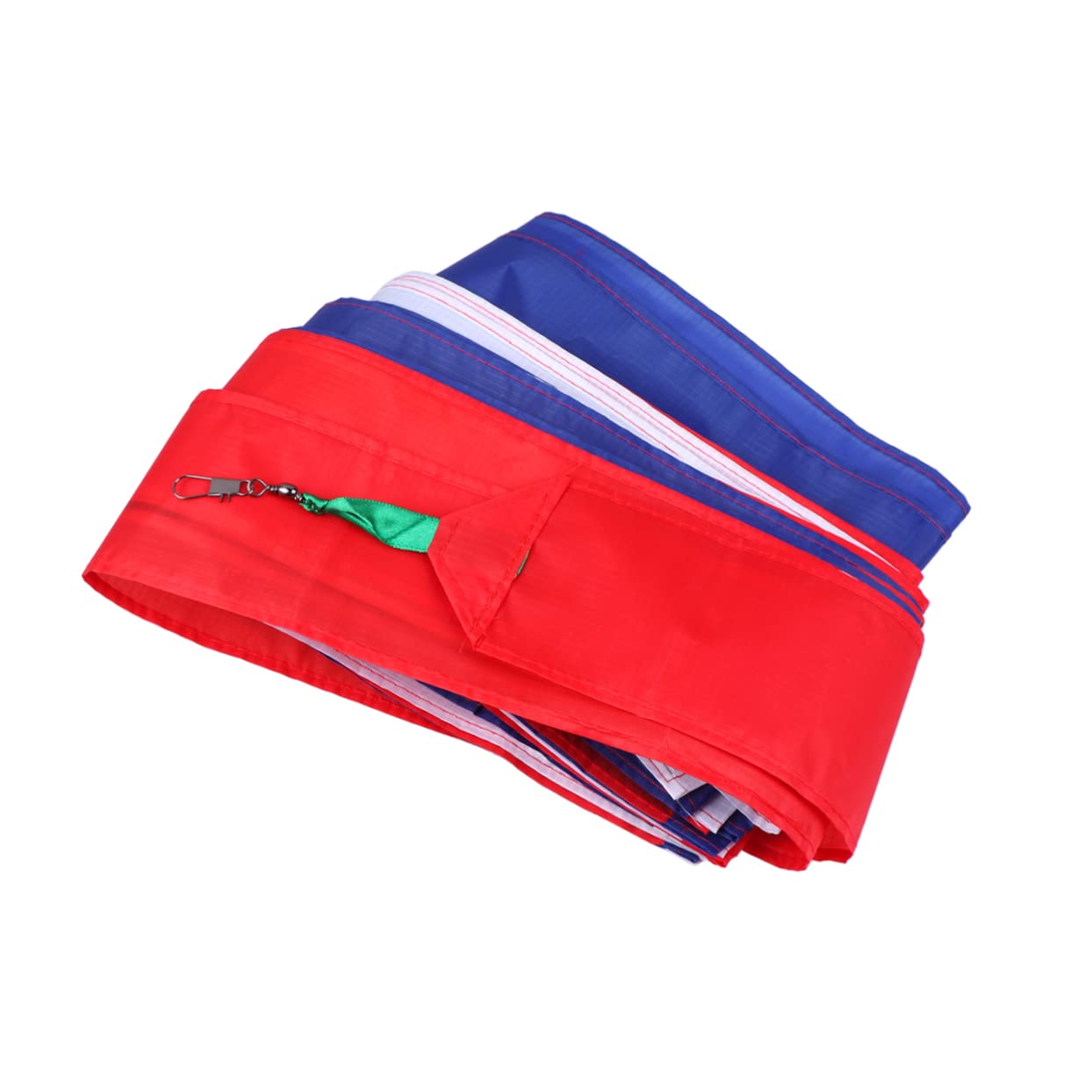 Vaguelly 30m Flat Kite Tail Streamer Patriotic Tail for Kite Flying DIY Accessory Random Color