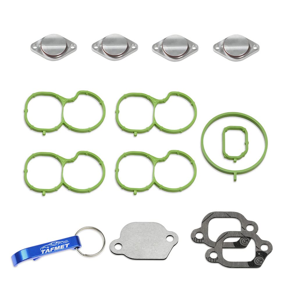 Tafmet Swirl Flaps Repair Delete Kit With Gaskets For Fiat Alfa Romeo Lancia Jeep 2.0 Jtd Multijet Opel Vauxhall Saab Chevrolet 2.0 Cdti 1.9 Ttid Z19dtr Engines