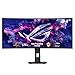 ASUS ROG Strix 34” Ultrawide QD-OLED HDR Gaming Monitor (XG34WCDG) - 3440x1440, 175Hz, 0.03ms, OLED Care Pro, True 10-bit, G-SYNC Compatible, DisplayWidget, Extreme Low Motion Blur, 3 yr Warranty