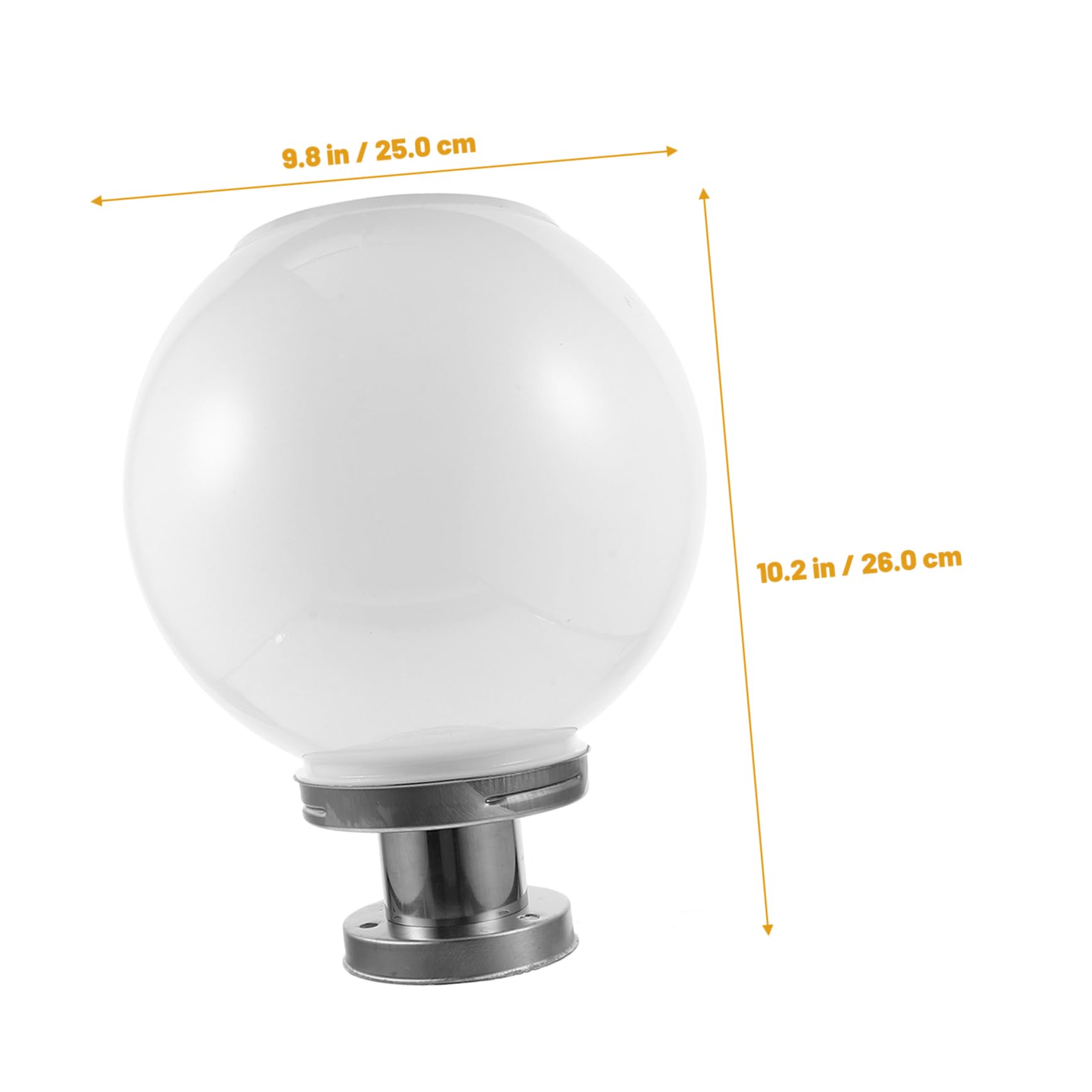 NUOBESTY Lampada a Sfera Esterno e Muro Cortile da Solare