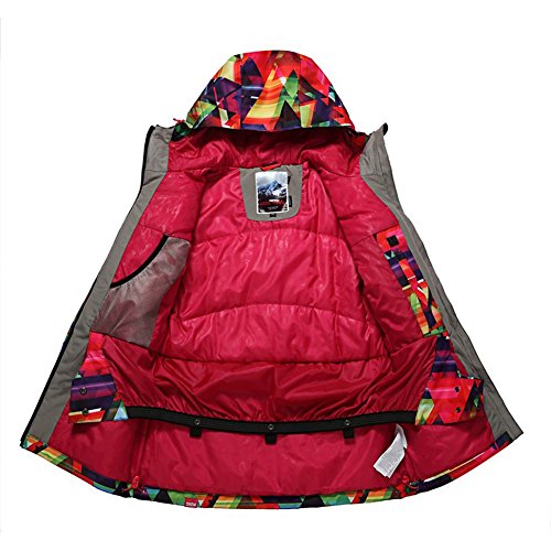 Women's Waterproof Snowsuit Set for Skiing and Snowboarding