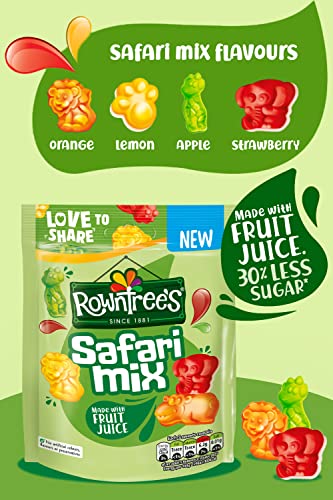 Rowntree’s Safari Mix Sweets Sharing Bag, 115g