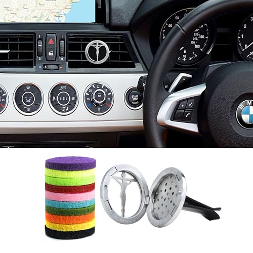 Image of Christian Cross 30mm Aromatherapy Car Essential Oil Diffuser Vent Clip