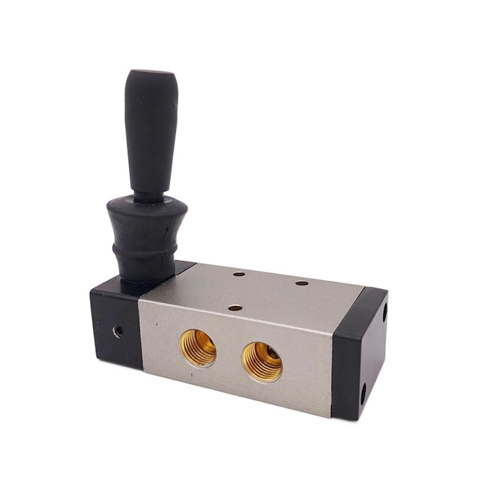 5/2-Wege-Pneumatik-Lufthandsteuerventil 4H410-15 1/2 Zoll BSP Flow Exhaust Control Manuelles Ventil 1 Stück