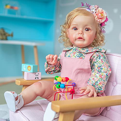 Amazon | LONIAN 赤ちゃん 人形 60cm 柔らかいシリコーンビニール人形